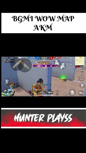 NEW WOW MAPS AKM/M4 PRACTICE MAP #short #bgmi #shortsviral