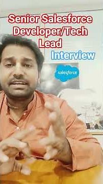 Senior Salesforce Developer 5 years of Interview Questions and answers on How to manage team