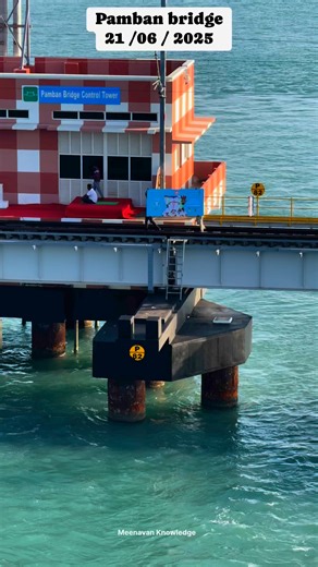 🔥‼️Today special (21 /06 /2025) , First time in india , Yoga in upper the sea near the new pamban bridge #Pamban #Pambanbridge #Newpambanbridge #pambanbridge😍 #pambanbridgeview_rameswram #pambanbridge🌉 #pambanisland #pambanisland🏝🏖 #pambanisland🏝🏖tamilnadu | Meenavan knowledge