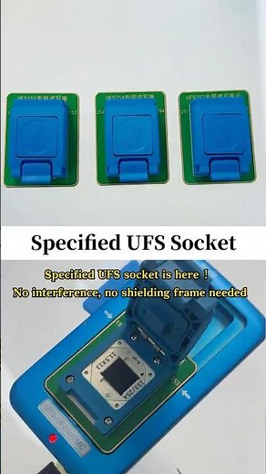 JCID Specified UFS Socket | Stable Read/Write with No Shielding Frame Needed #jcid #u70 #ufs