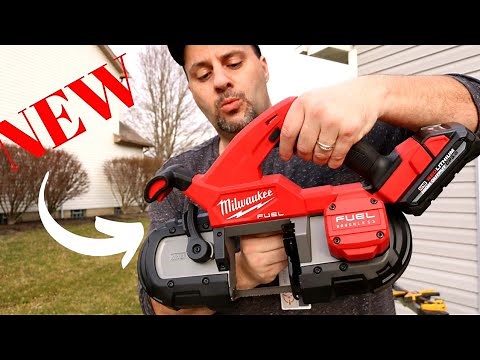 ALL NEW Milwaukee M18 FUEL Compact Bandsaw Review! Testing Milwaukee Compact Duel Trigger Bandsaw
