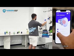 Vision.app at-home over refraction app demonstration