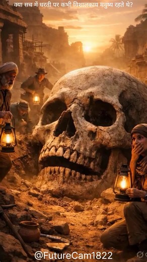 Did Giant Humans Ever Exist on Earth? #shorts #viral #trending #mythology #ai #facts #FutureCam1822