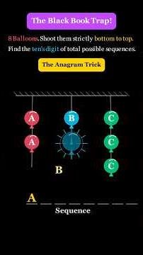 The Black Book Balloon Trap! 🎈🎯 JEE PNC #jee #mathematics #jeeadvanced