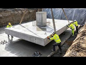 The Incredible Process of Building a Precast Concrete House in Just 14 DAYS