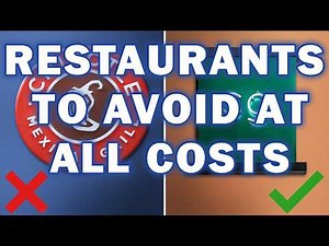 12 Restaurants to Avoid at All Costs (and 4 That Are Safe)