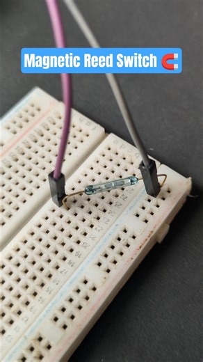 Magnetic Reed Switch Sensor Arduino #shorts #arduino #trending #diyprojects #electronics #viral #diy