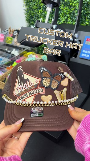 DIY Custom Trucker Hat Bar Ideas and Set Up