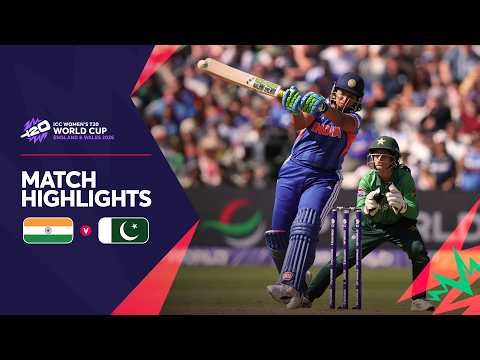India v Pakistan | Match Highlights | Women's #T20WorldCup 2026