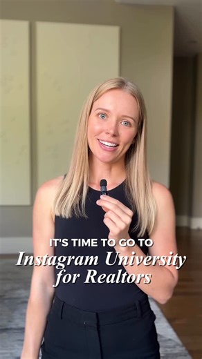 Quinn | Social Media for Realtors on Instagram: "Welcome to Instagram University for Realtors 📚🎓🤓 Agents, let’s be honest... you can sell a house in your sleep, but Instagram makes you want to throw your phone out the window. I get it! So, let’s break down the 5 lessons that actually work for getting real estate leads on social media. No complicated strategies or trending dances required (thank goodness). 😅 💡If you want all of this mapped out step-by-step, I’ve got a complete Instagram play