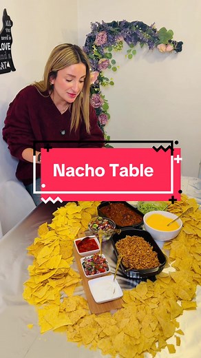 Delicious Nacho Table for Iftar