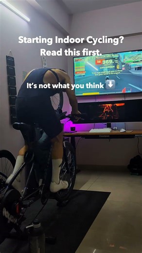 New to Indoor Cycling? This is all you need. #indoorcycling #zwift #cycling #gozwift
