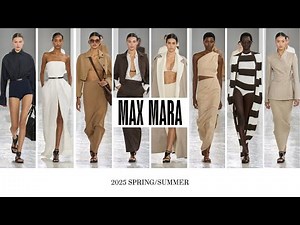 MAX MARA Fashion Collection Spring-Summer 2025