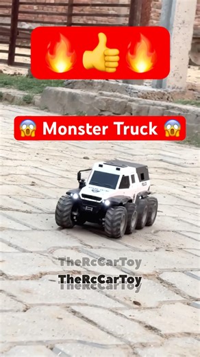 Testing RC Monster Truck ￼ 8x8 Wheel ￼Power #shorts #rcmonstertruck #toys #rctoy