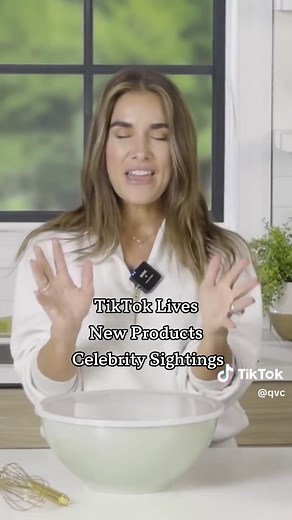 If you're not following QVC on TikTok, you're seriously missing out! Stay up to date with new products and amazing deals. Follow us today! 📲