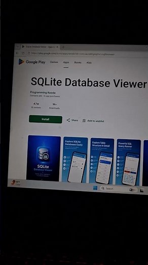 SQLite Database Viewer App for Android | View & Edit Database Easily #Shorts