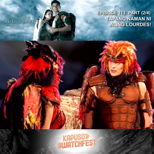Mulawin: Episode 113 (Part 2 of 4) The magical bird Balasik has prophesized that half-human, half-Mulawin Alwina is the Sugo or the chosen one who will unite the bird men and the human race. As Alwina follows her destiny, a young Mulawin named Aguiluz is entrusted to protect her from the Ravenas, a group of bird men that sees humans as destructive to the environment that will do whatever it takes to bring the Sugo down. Will Alwina be able to bring peace among her people? #Mulawin #KapusoWatchfe