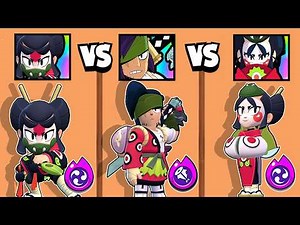 KAZE vs KENJI vs KAZE NINJA | THE BEST BRAWLER IN SUSHI SHOP🍣 | NEW BRAWLER | BRAWL STARS