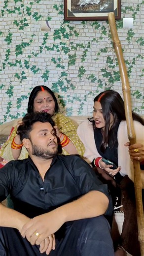 D33ksha_Singh | Hmse batao na kitne paap kiye ho🥲 #maghmela #kumbh2026 #reelitfeelit #comedy #family | Instagram