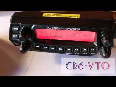 Anytone AT-5888UV Manual Programming and QSO
