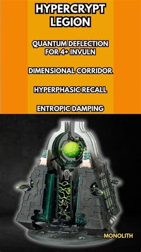 One Smart Trick for The Necron Monolith!