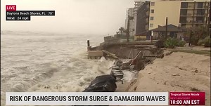 48K views · 964 reactions | Our LIVE #Nicole coverage continues all day and night. Jim Cantore has the latest from Daytona Beach Shores, Florida: | The Weather Channel | Facebook