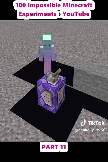 100 Creative Minecraft Experiments You Must Try