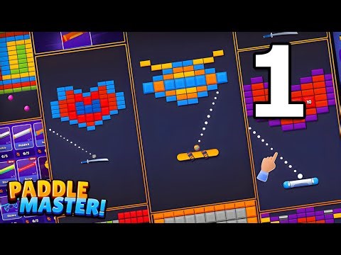 Paddle Master! Gameplay Walkthrough Part 1 | Android Puzzle Game