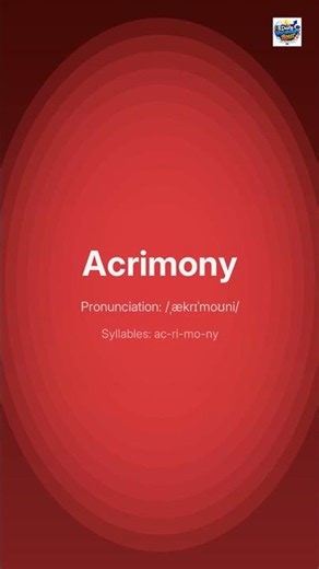 Stop the Bickering! Master 'Acrimony' in Seconds!