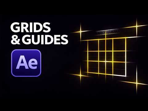 After Effects Grids & Guides Explained – Rulers, Snapping & Layout Precision