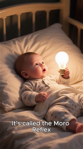 Why does my baby STARTLE in sleep? 😱 Is this Normal? #newborn #isthisnormal #infantsafety