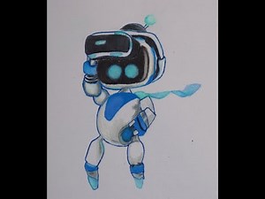 Drawing Astro Bot