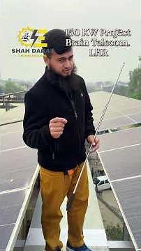 150 KW Brain Telecom.| Solar Structure Installation #solarstructure #solarfabrication