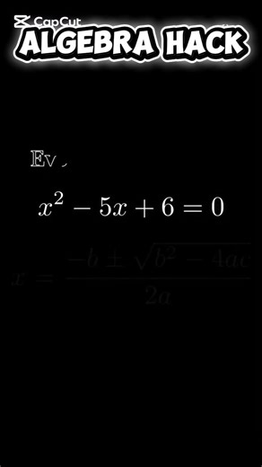 Solving x^2 - 5x + 6 = 0: Beyond the Basics 📐