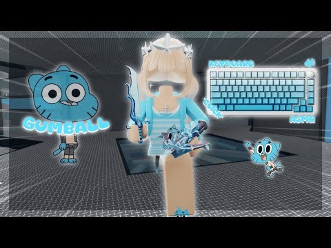 PLAYING MM2 AS GUMBALL *Keyboard ASMR*