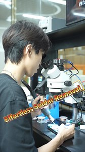 326K views · 2.6K reactions | How to Remove Solder #solderpaste #weldingparts #removesolder #phonerepair | Flycdi Screen | Facebook