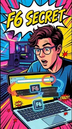 F6 key on keyboard | How To Use Function Keys In PC #cmd #windows #pctipsandtricks