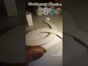 DIY Chanel logo w/light