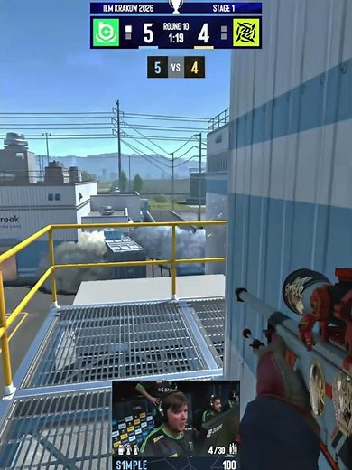 s1mple PRIME BACK ? BC.GAME vs NIP #csgo #s1mple #shorts #cs2 #bcgame