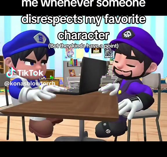 Like don't u dare disrespect the blue Mario even tho he listens to gf asmr😡‼️‼️ (HELP THE PART WHERE SMG4 HITS SMG3 WITH THE FUCKING BROOM DAWG) #smg3 #smg4 #zyxcba #fyp #tags #idonthateponythatmuchanymore #tigrydeservesbetter