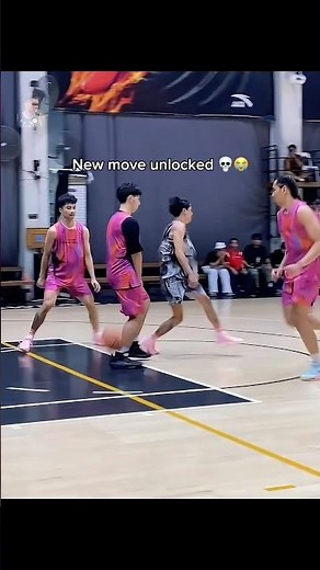 New Move Unlocked 💀😭 #basketball