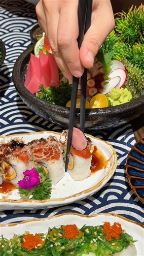 739 reactions · 4 comments | Tới Kimochi trải nghiệm đồ chua kiểu Nhật nha khách yêu 殺 #kimochisushi #doanngon #sashimi殺 | Kimochi Sushi Gò Vấp - Cơm Cuộn Ngon | Facebook