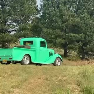 Dan Tilus says, "My 1935 #Ford. I’ve had it for 10 years." Nice truck. | Just Old Trucks