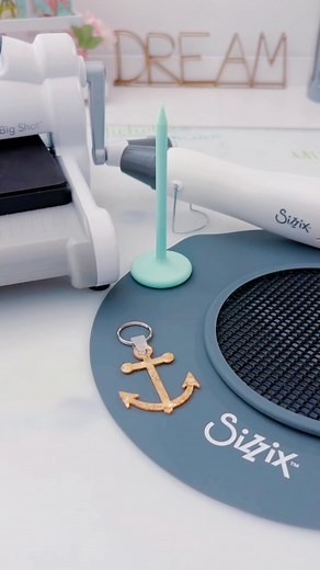 Let’s try the @sizzix Shrink Plastic and make a keychain! #sizzix #tutorial #mppcrafts | Michelle's Party Plan-It by Michelle Stewart