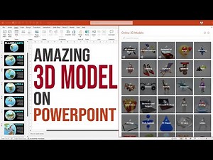 Cool PPT Slides with 3D Models in PowerPoint
