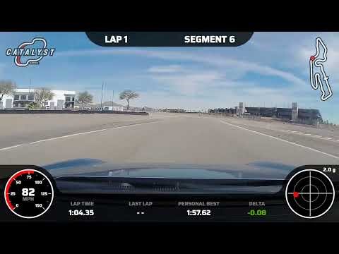 SCCA Time Attack LVMS Outside Road Course - Tuner 3 - Non-Aero - 2023 BRZ Lugod 1:56.8