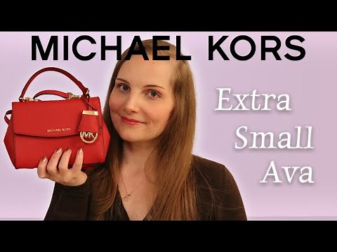 Michael Kors Extra Small Ava in Crimson 👛 | Impressions | Review