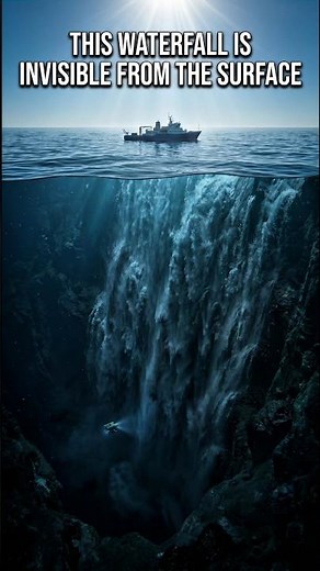 The Massive Underwater Waterfall Hidden in the Ocean 🌊