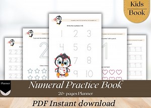 Counting Activities for Kids, Busy Book for Toddlers, Busy Book for Preschool, Counting Practice Book for Toddlers, Learn to Count 1 to 10 - Etsy UK