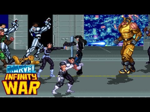 New Color Scheme - Marvel Infinity War